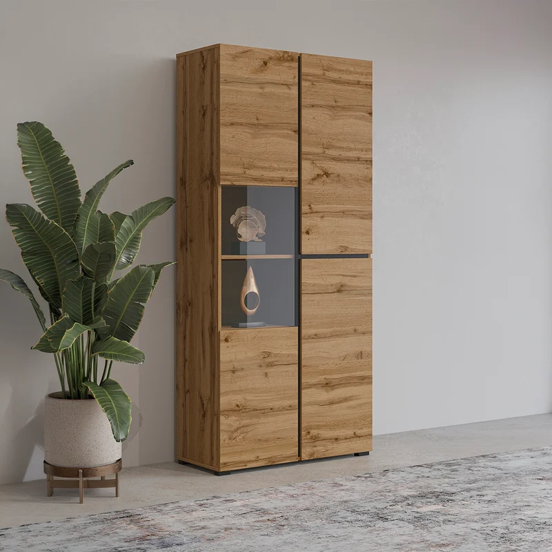 Vaisselier 2 portes Lilia Bois