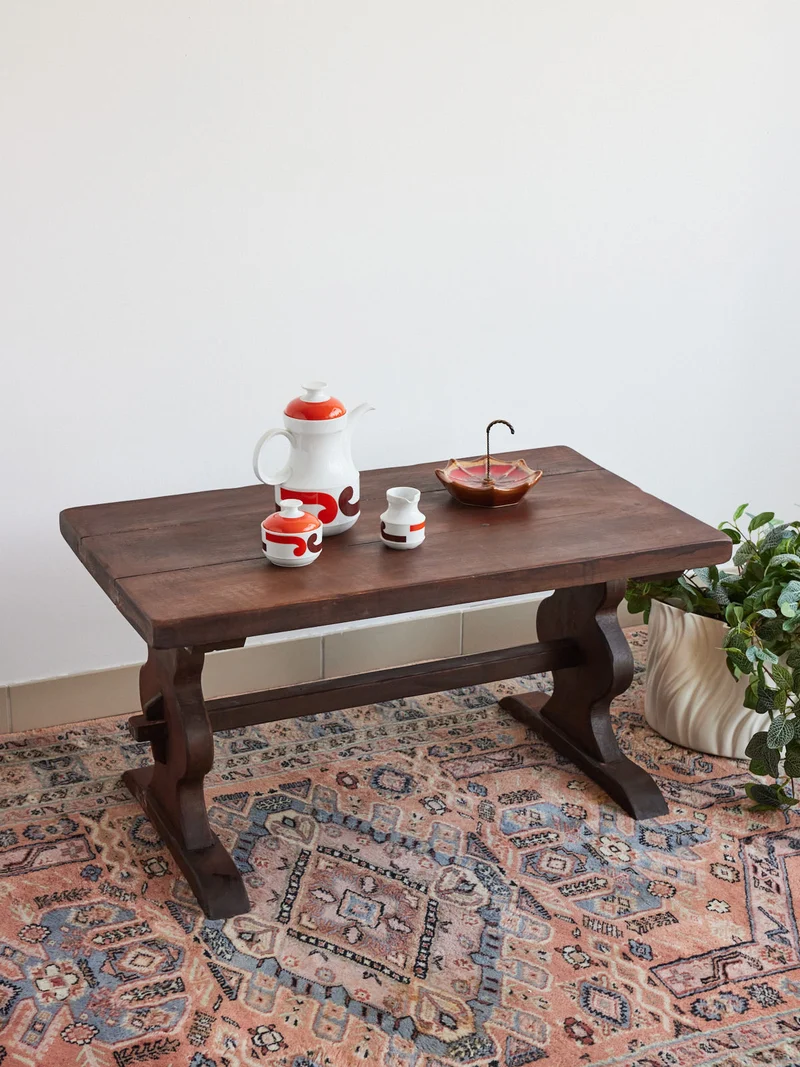 Léonie, la table basse en bois massif N°1041