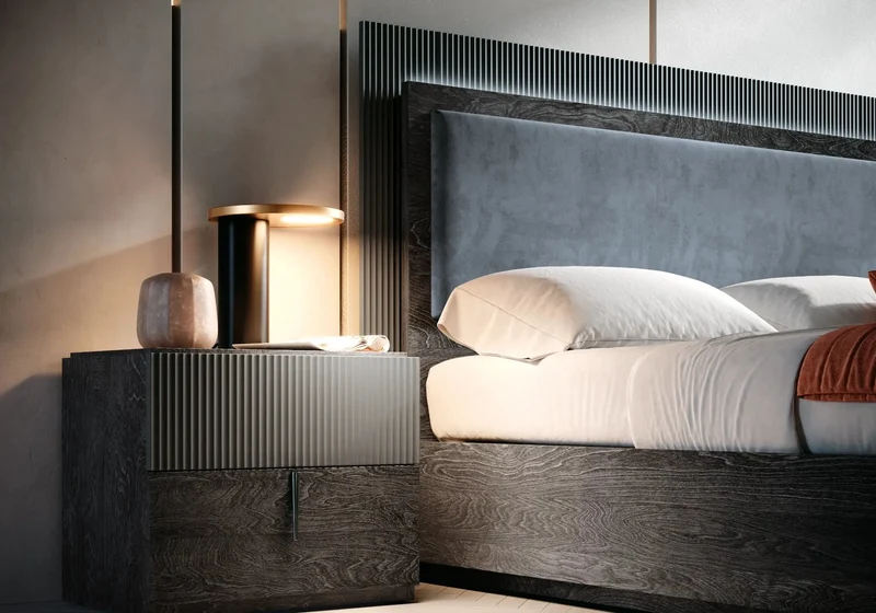Chambre complète modern capitonné ROMY