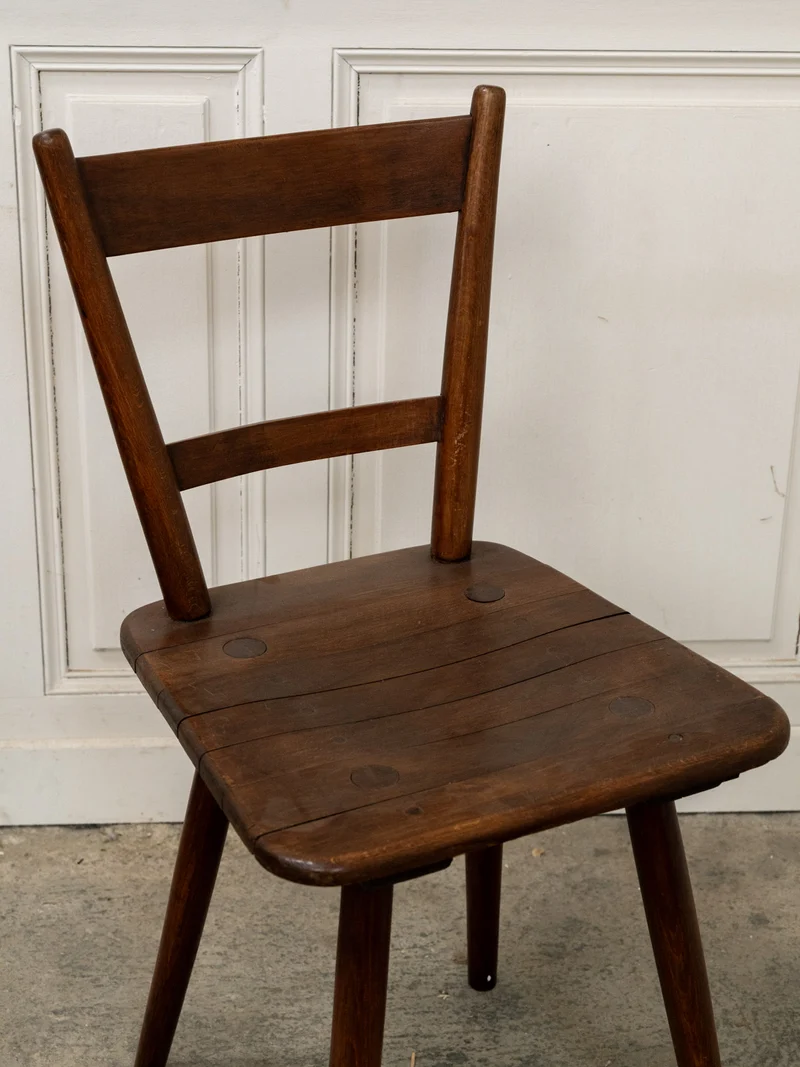 Alma, le lot de 5 chaises vintage par Adolf Schenck N°1692