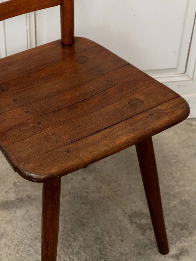 Alma, le lot de 5 chaises vintage par Adolf Schenck N°1692