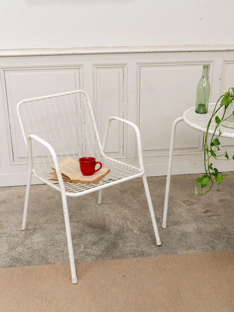 Alma, la chaise de jardin blanche EMU N°1697