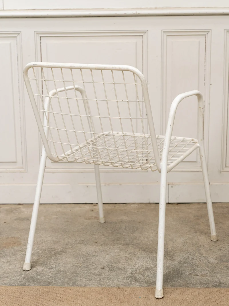 Alma, la chaise de jardin blanche EMU N°1697