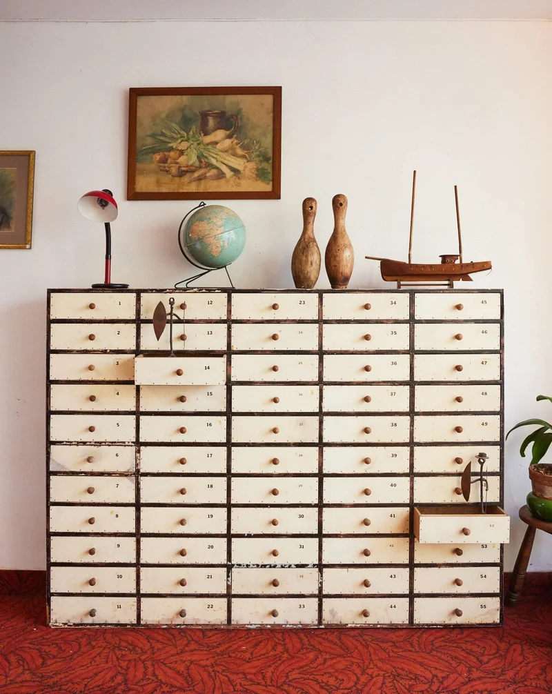 Fernand, le meuble de métier 55 tiroirs N°371