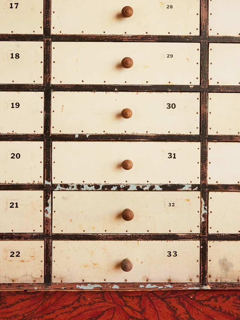Fernand, le meuble de métier 55 tiroirs N°371