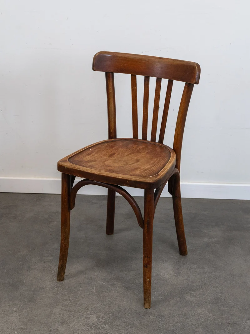 Claude, le lot de 4 chaises en bois Luterma N°1365