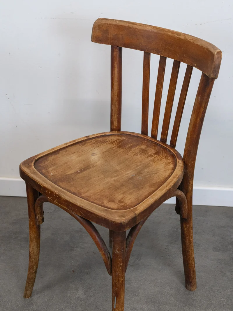Claude, le lot de 4 chaises en bois Luterma N°1365