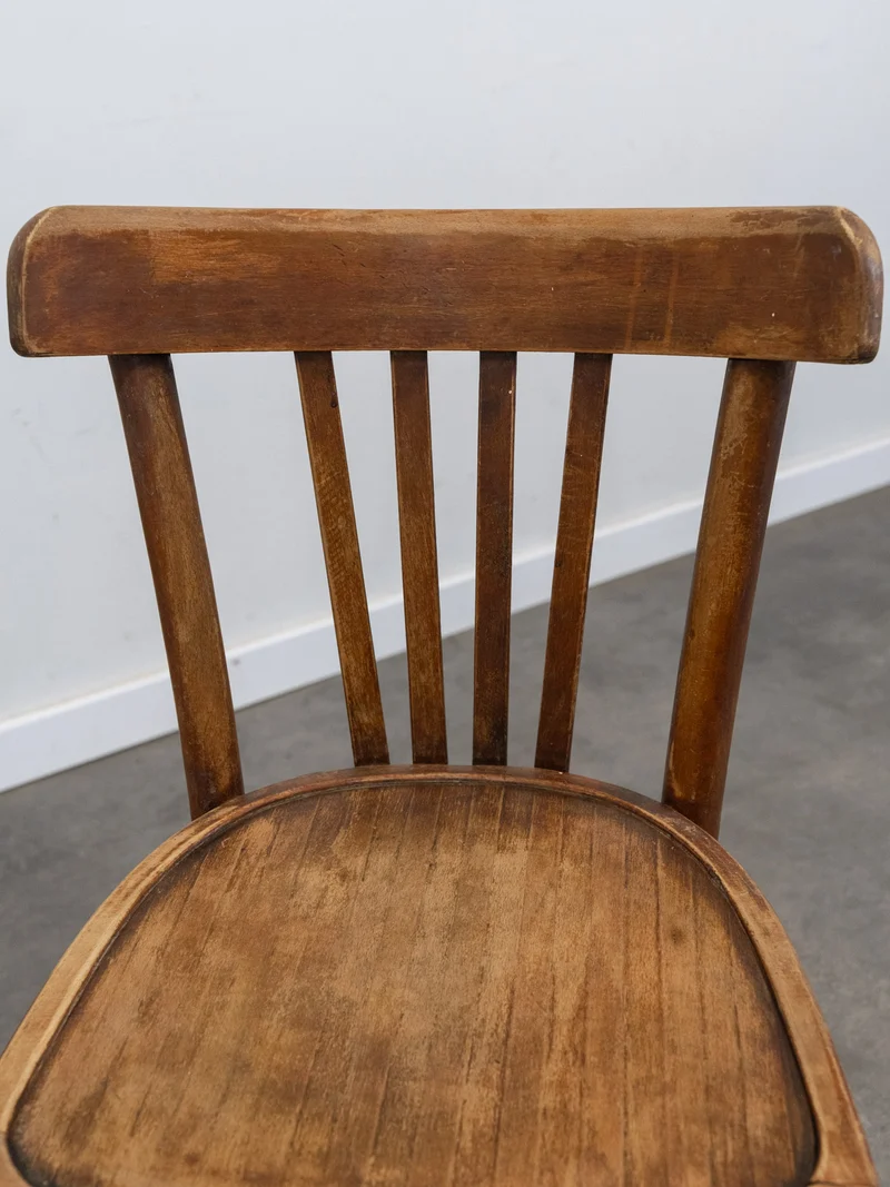 Claude, le lot de 4 chaises en bois Luterma N°1365