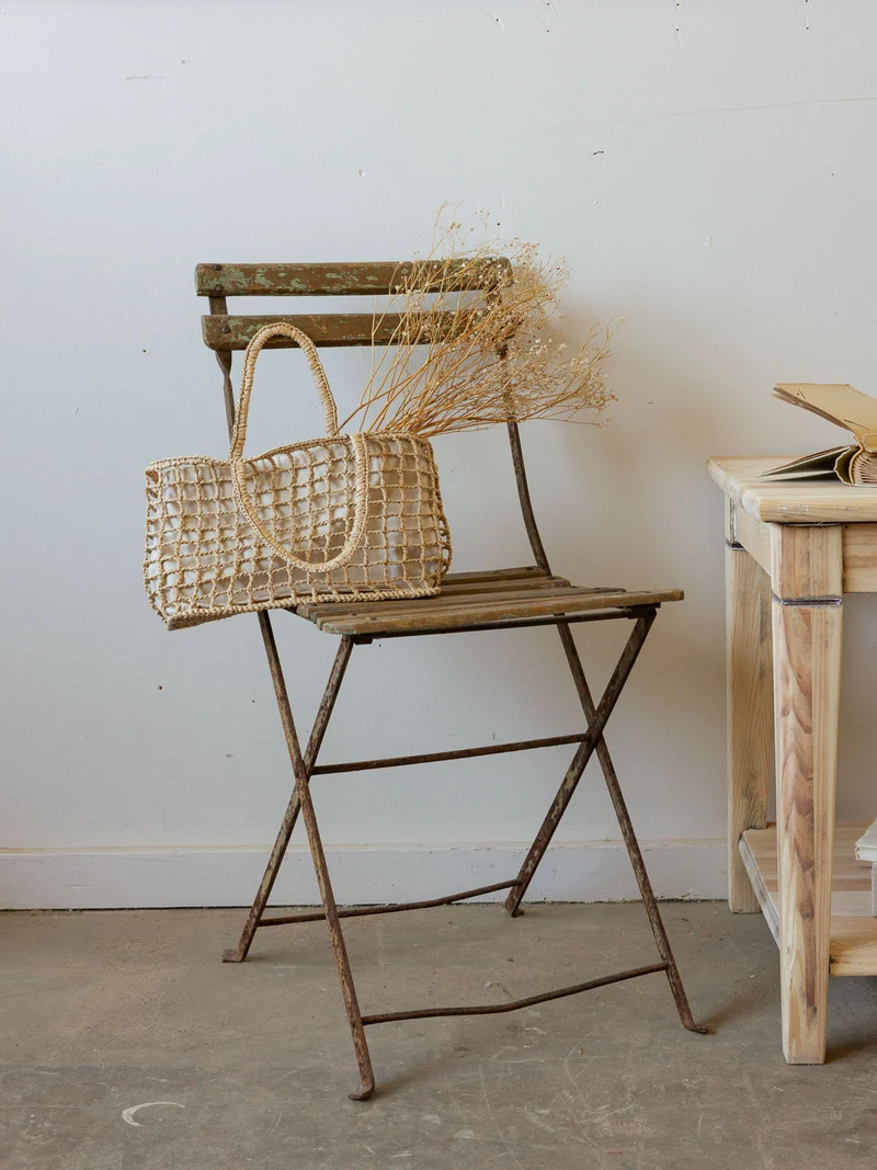 Claude, la chaise ancienne de jardin N°1346