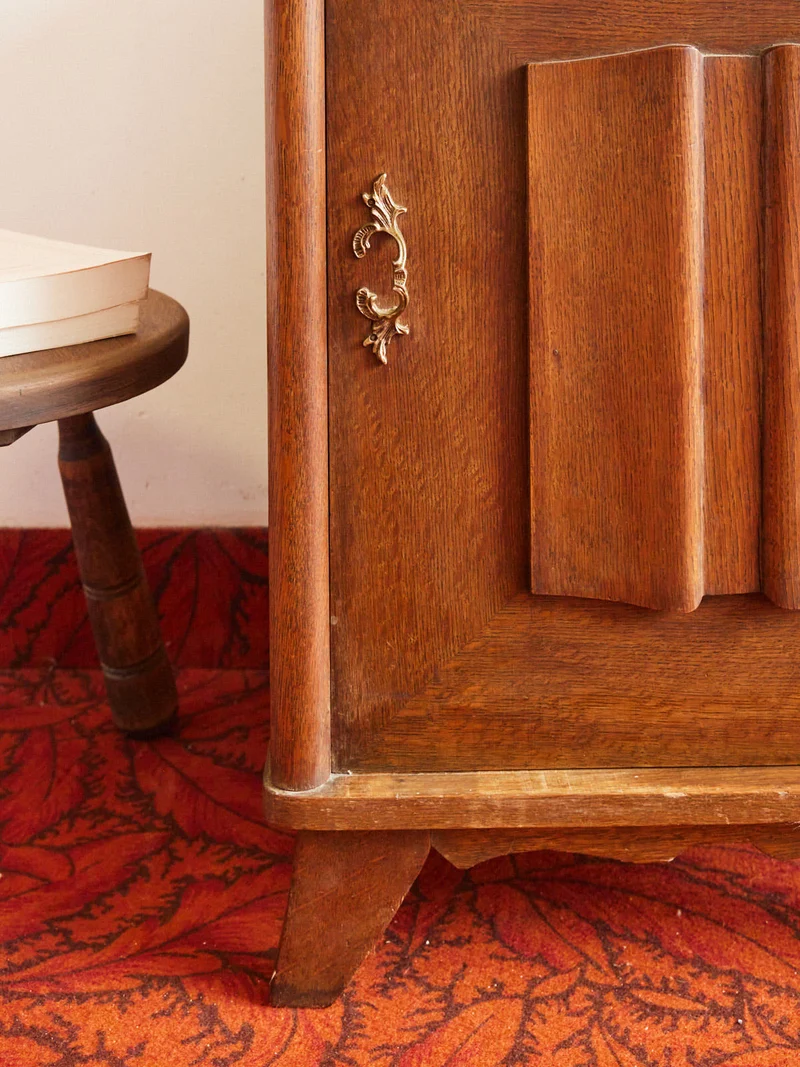 Odile, la table de chevet en bois N°1414