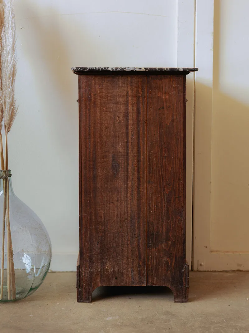 Odile, la table au plateau en marbre de chevet N°1418