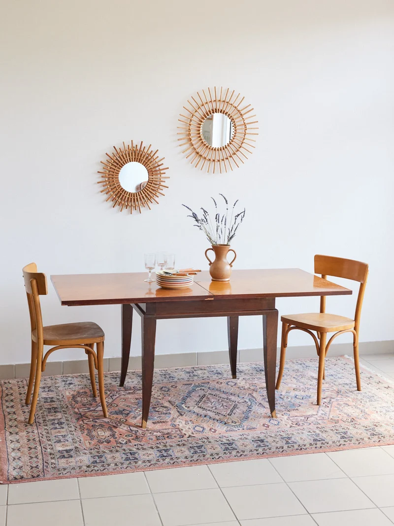 Karla, la table à manger en bois N°1192