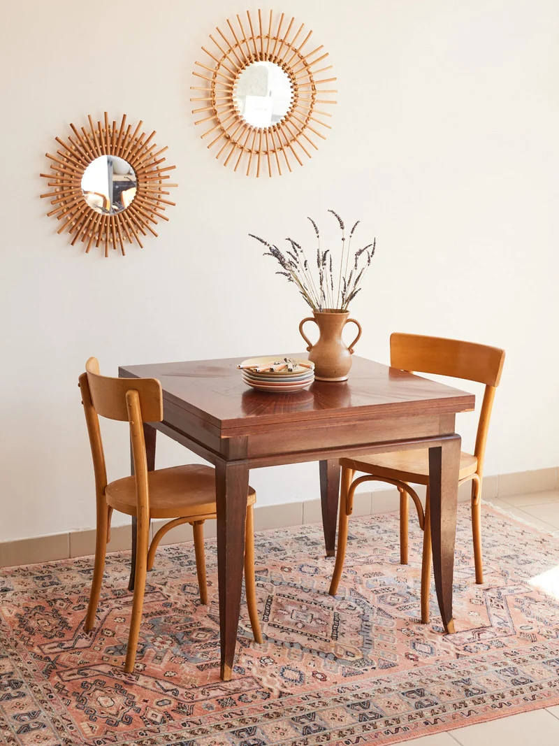 Karla, la table à manger en bois N°1192
