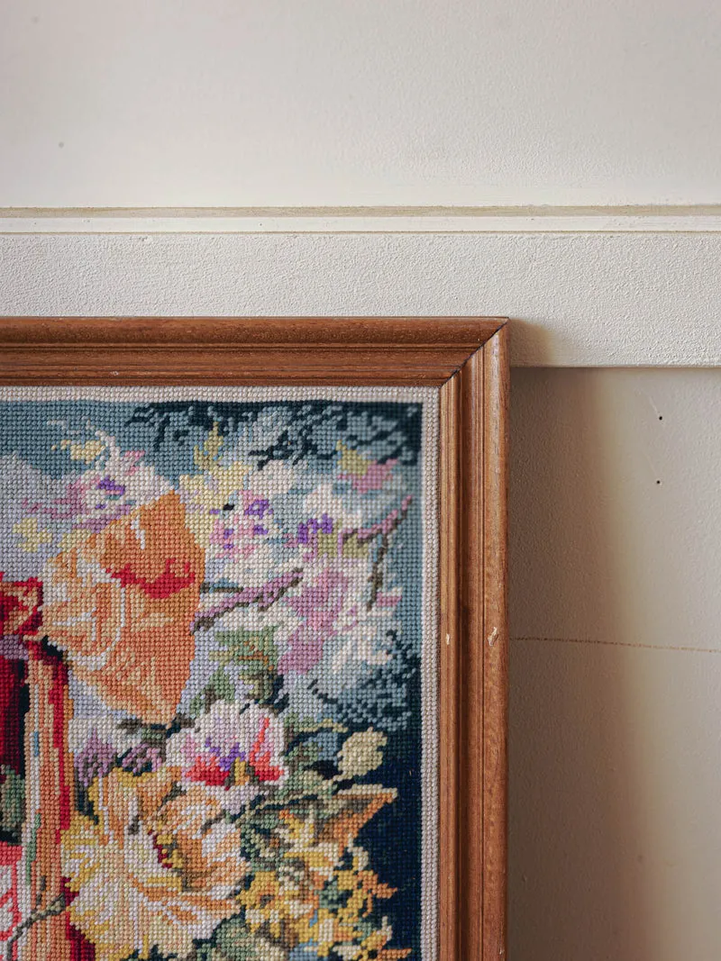 Nina, la toile en crochet au motif floral N°403