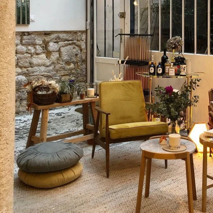 Banc de ferme - Naturel