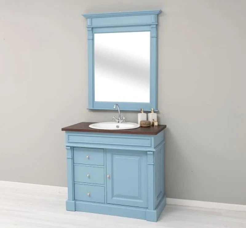 Casa Padrino Schrank im Landhausstil, 103 x 51 x 91 cm