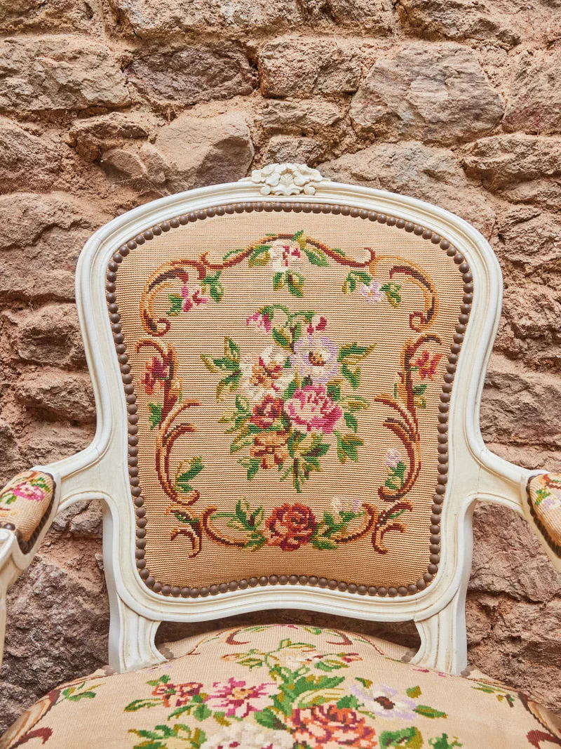 Ernest, le fauteuil cabriolet en bois N°1022