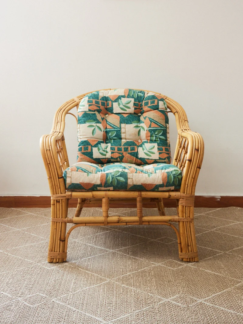 Ernest, le fauteuil en rotin N°1024