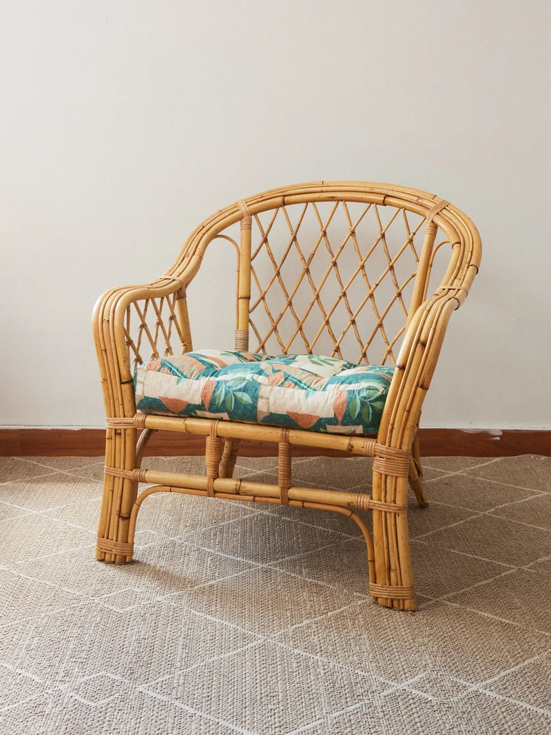 Ernest, le fauteuil en rotin N°1024