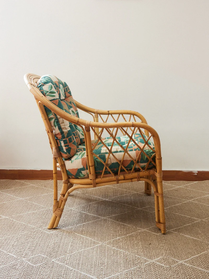 Ernest, le fauteuil en rotin N°1024