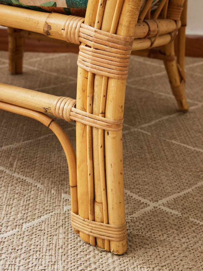 Ernest, le fauteuil en rotin N°1024
