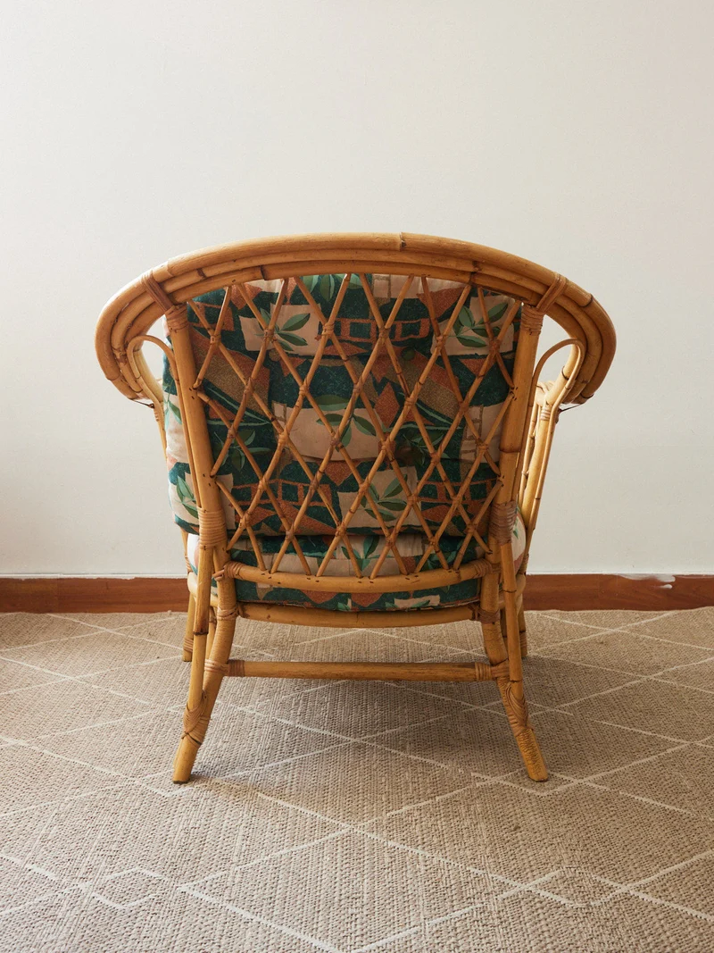 Ernest, le fauteuil en rotin N°1024