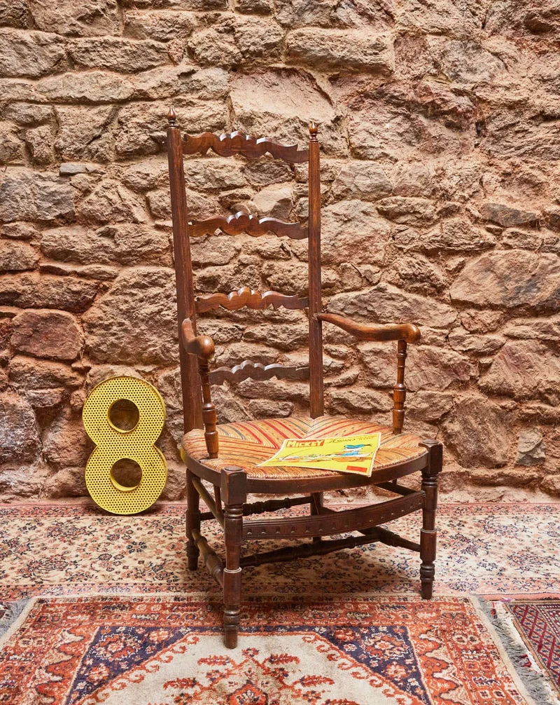 Ernest, le fauteuil en bois N°1021