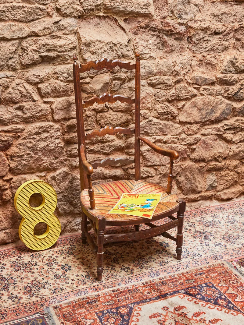 Ernest, le fauteuil en bois N°1021
