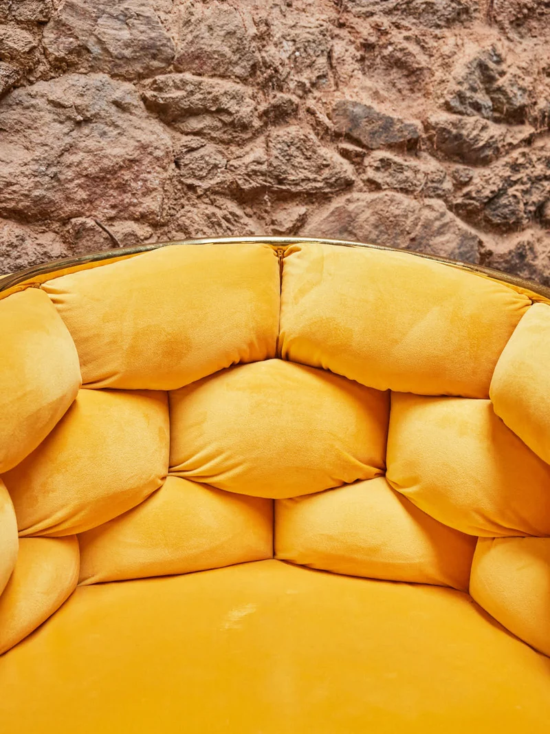 Jakob, le fauteuil en laiton N°1280