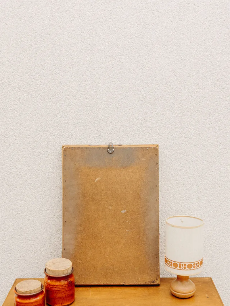 Georges, le miroir rectangulaire en bambou N°1274