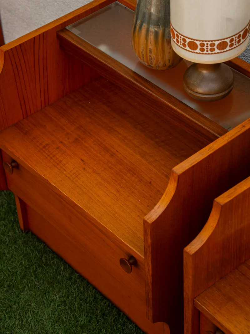 Maïa, la paire de tables de chevets aux néons lumineux N°1501