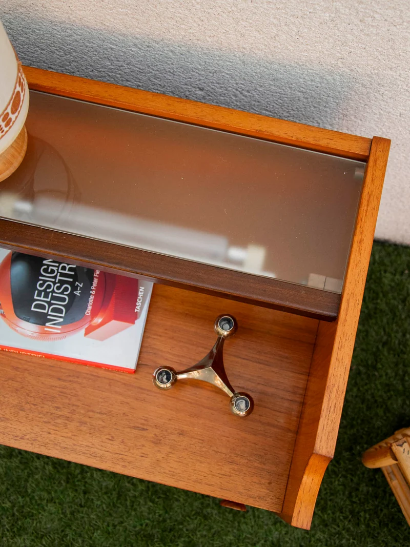 Maïa, la paire de tables de chevets aux néons lumineux N°1501