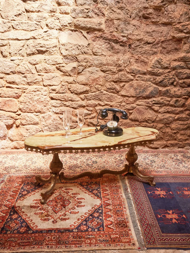 Léonie, la table basse en marbre N°1014