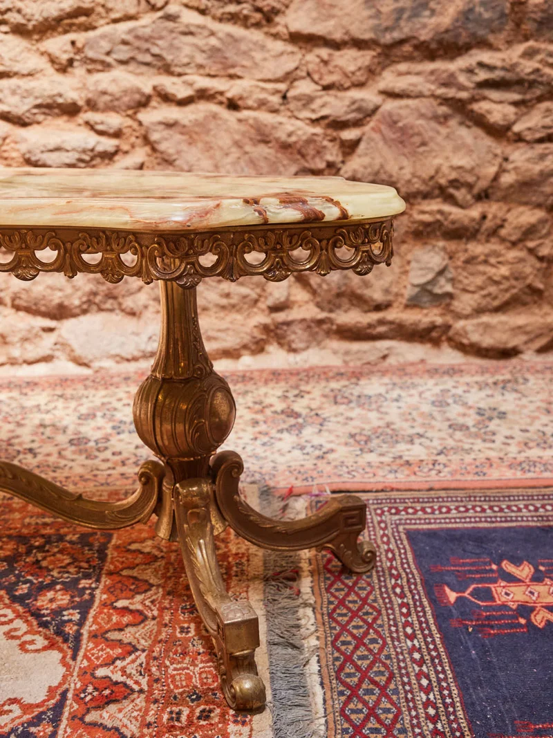 Léonie, la table basse en marbre N°1014