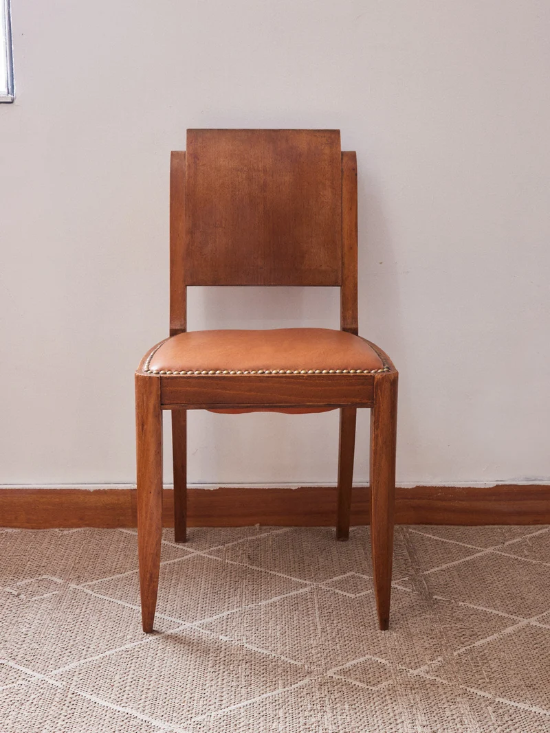 Claude, le lot de 4 chaises Art déco N°1341