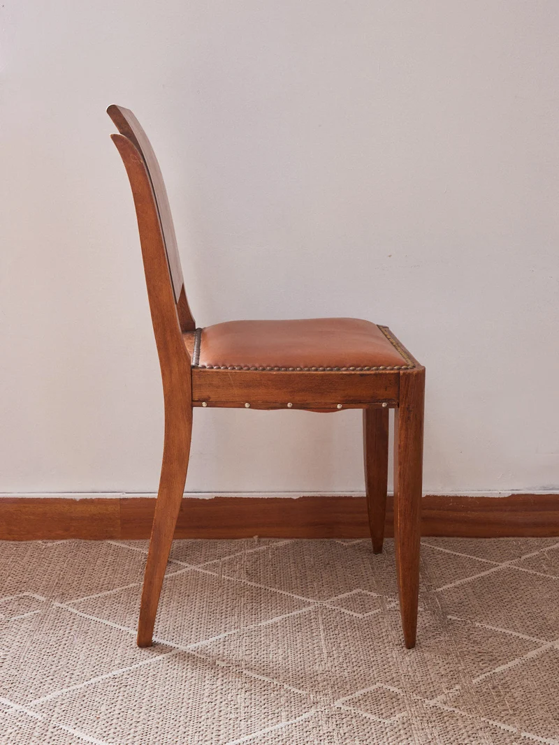 Claude, le lot de 4 chaises Art déco N°1341