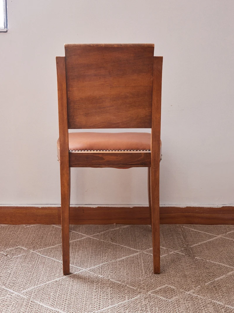 Claude, le lot de 4 chaises Art déco N°1341