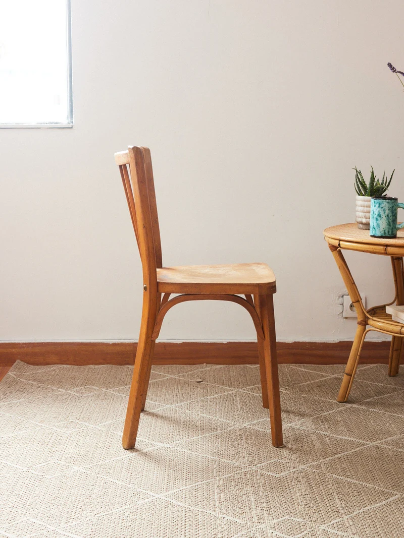 Claude, la chaise bistrot en bois N°1338