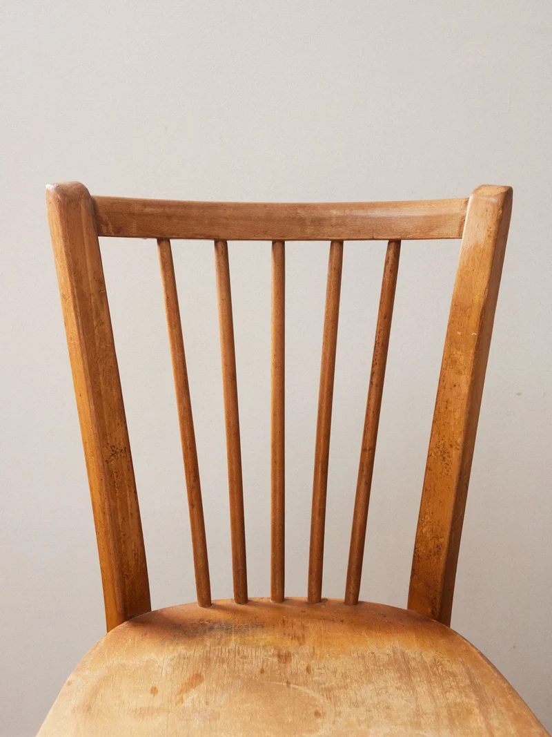 Claude, la chaise bistrot en bois N°1338