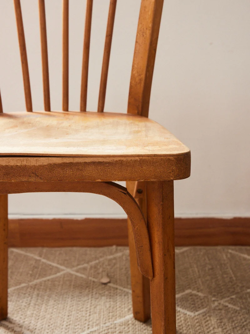 Claude, la chaise bistrot en bois N°1338