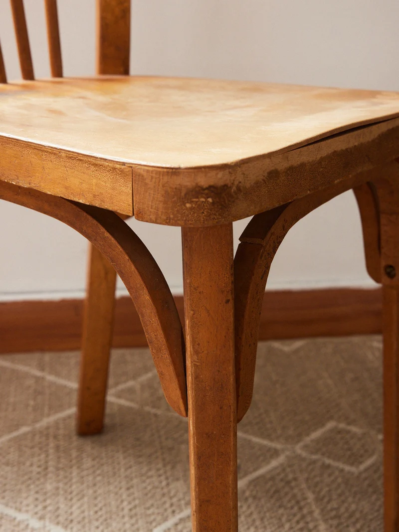 Claude, la chaise bistrot en bois N°1338