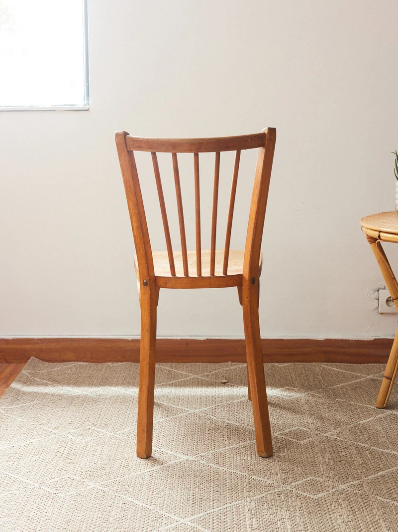 Claude, la chaise bistrot en bois N°1338