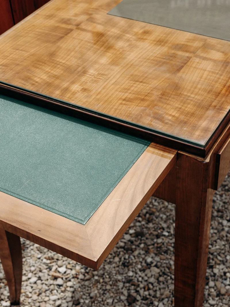 Edouard, le bureau ancien en bois au style Louis XVI N°723