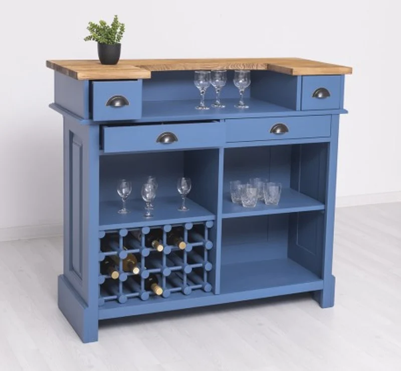 Casa Padrino Theke im Landhausstil, 120 x 51 x 107 cm
