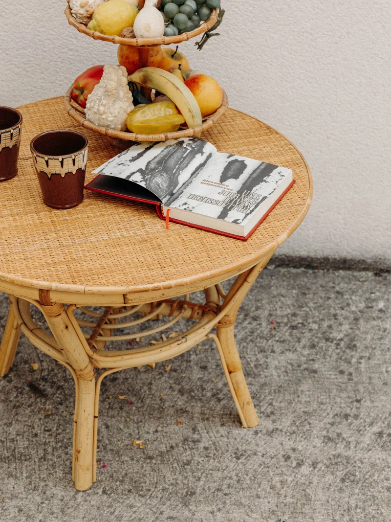 Léonie, la table basse au plateau amovible N°1010