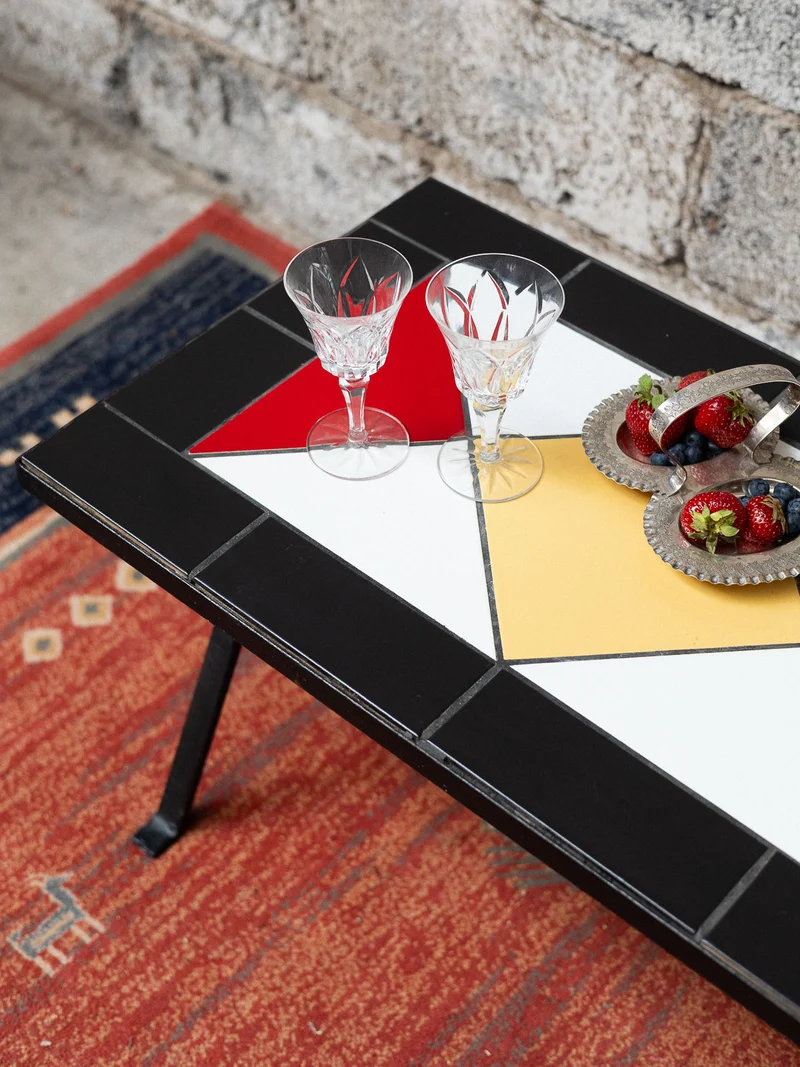 Donna, la table basse colorée d'extérieur N°1047