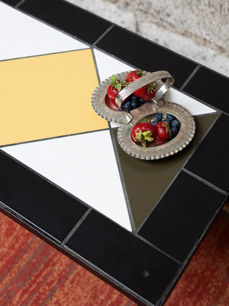 Donna, la table basse colorée d'extérieur N°1047