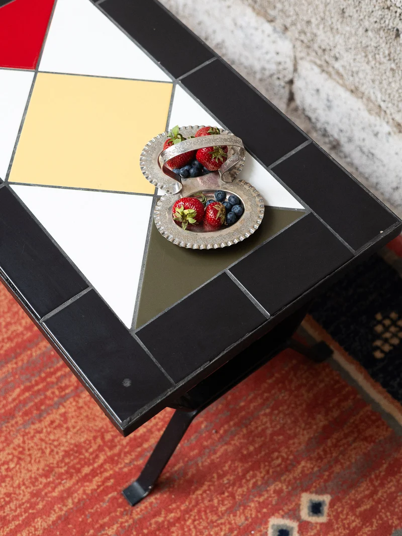 Donna, la table basse colorée d'extérieur N°1047