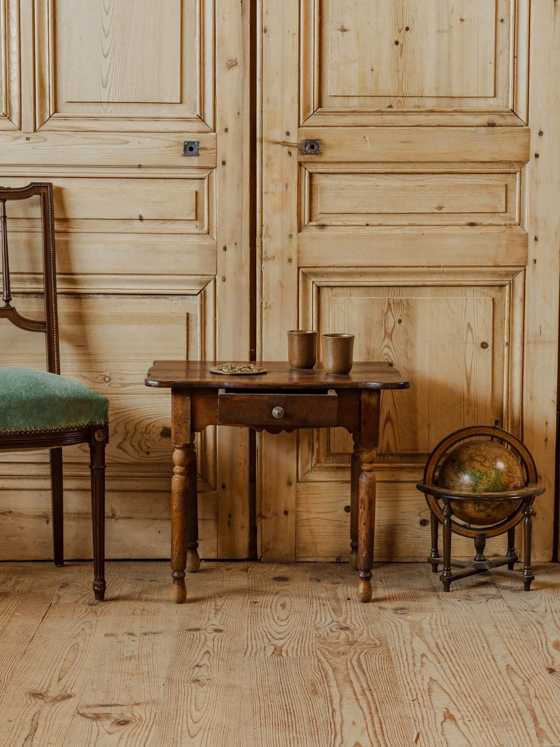 Odile, la table de chevet en bois N°1422