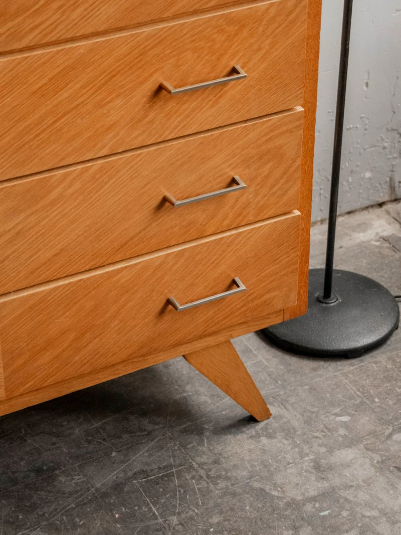 Olga, la commode en bois clair style scandinave N°461